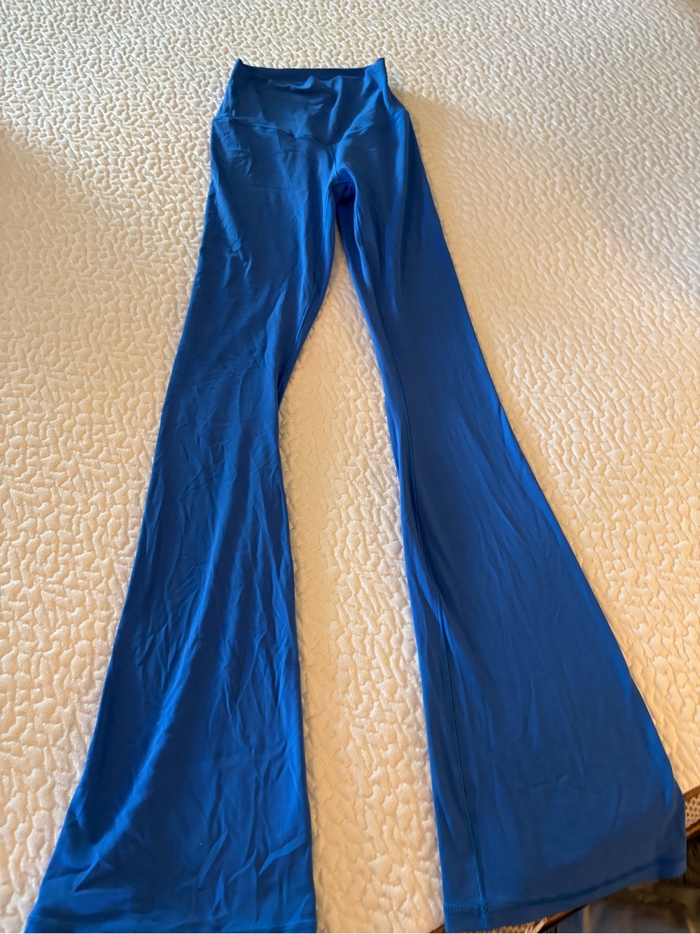aerie Royal Blue Flared Leggings for Ladies XS